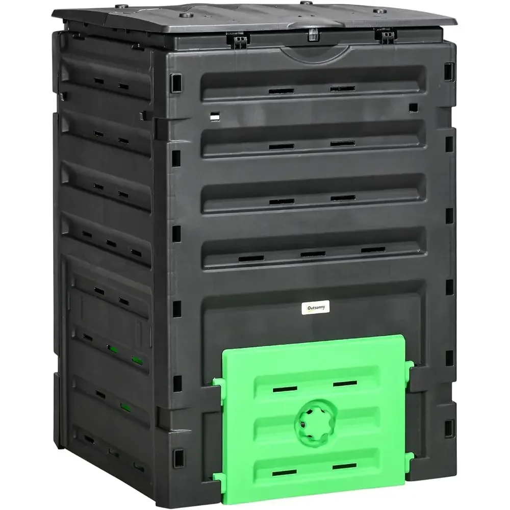 Compost Bin - 80 Havalandırma Deliği ve 2 Kayar