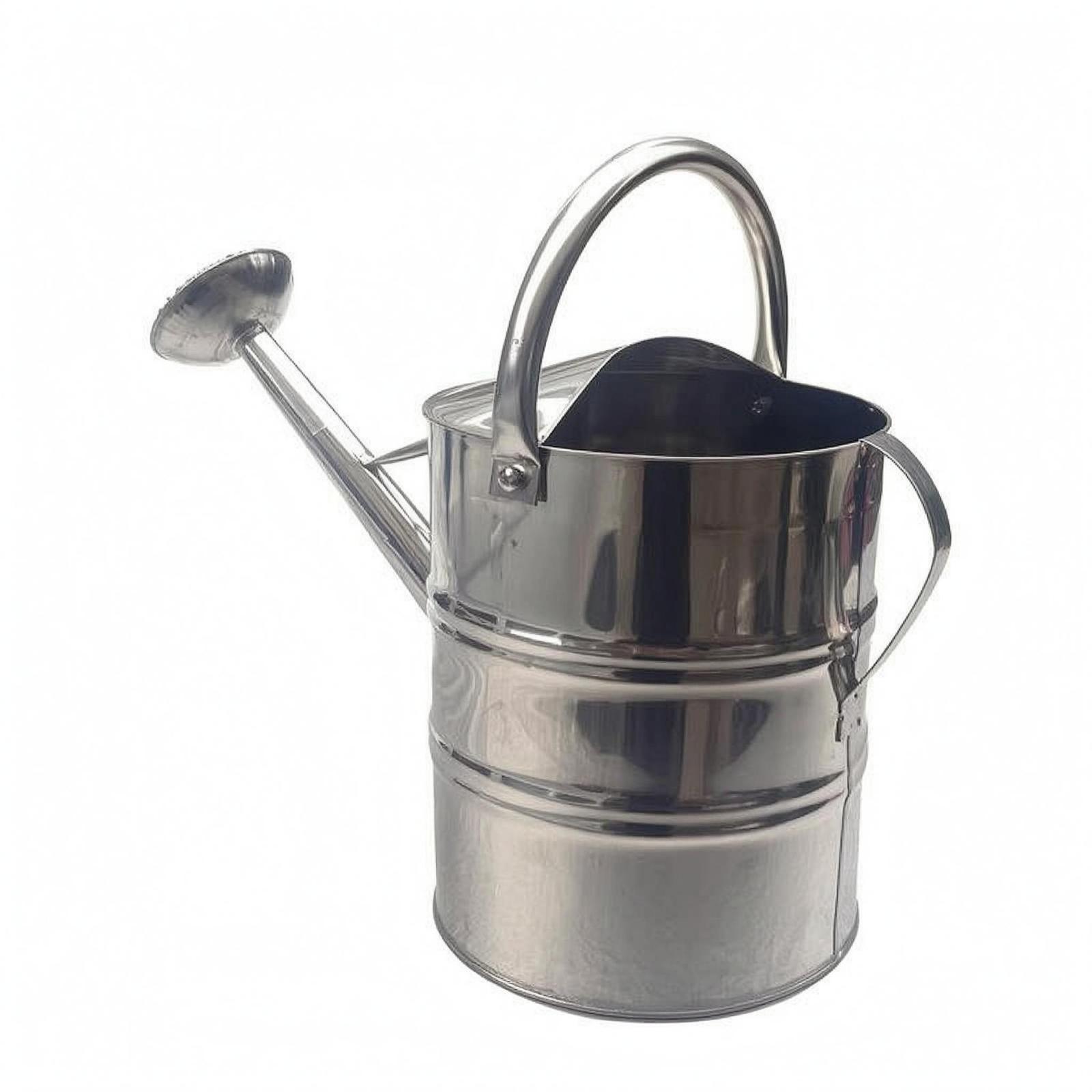 Watering Can - Bahçe Çiçek Sulama Kovası Paslanmaz Çelik