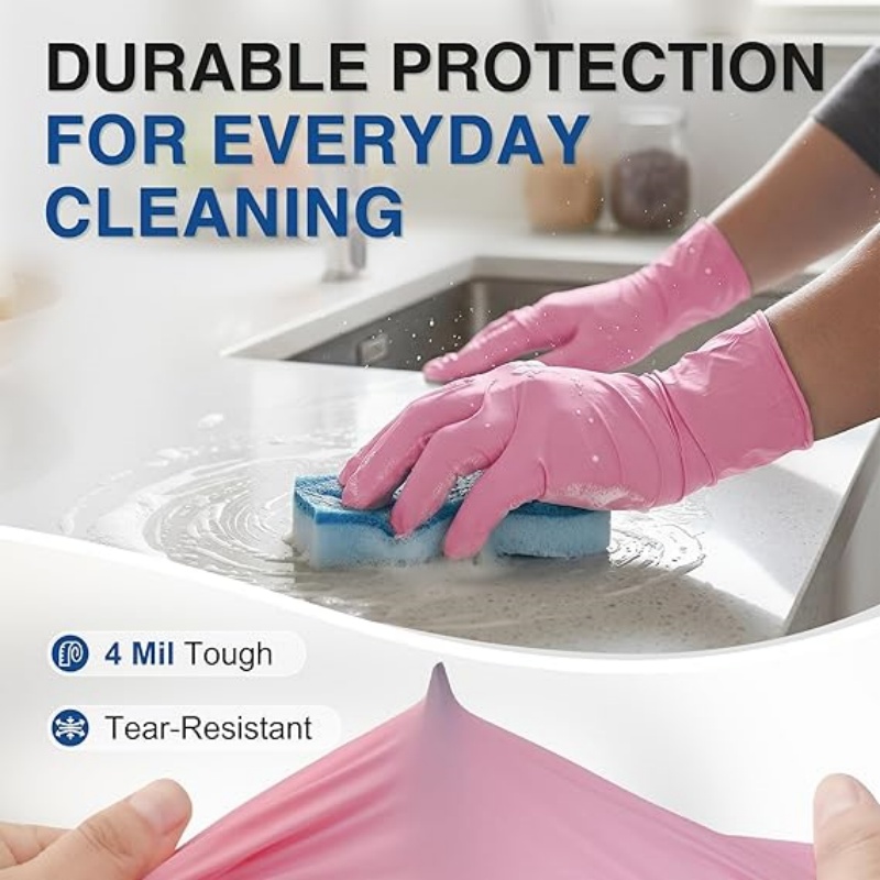 Pembe nitril tek kullanımlık e - Garden Gloves incelemesi ve fiyatı