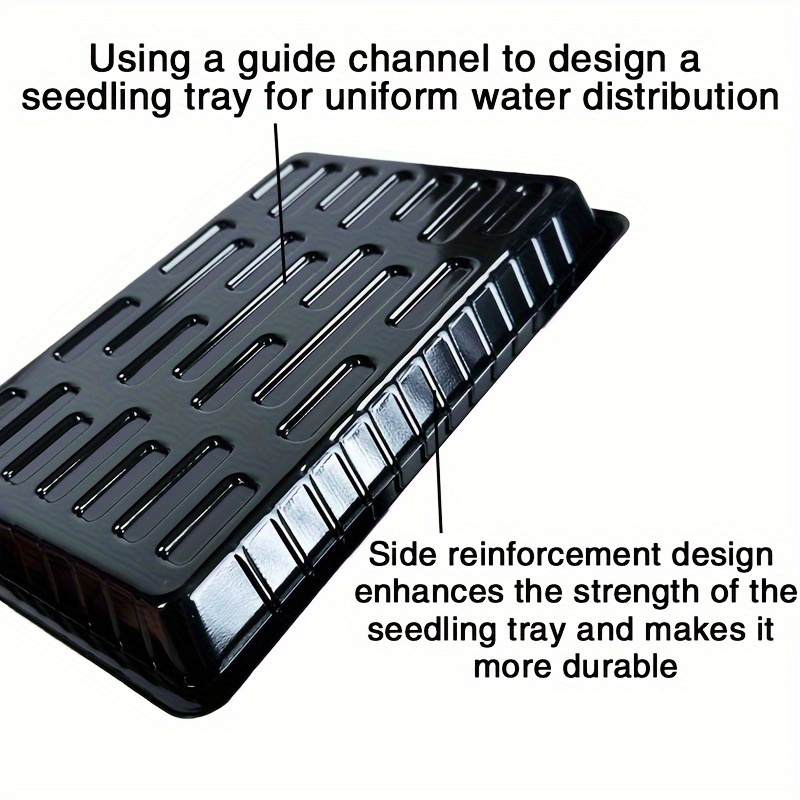 1 adet dayanıklı siyah PET pla - Seed Starter Tray incelemesi ve fiyatı