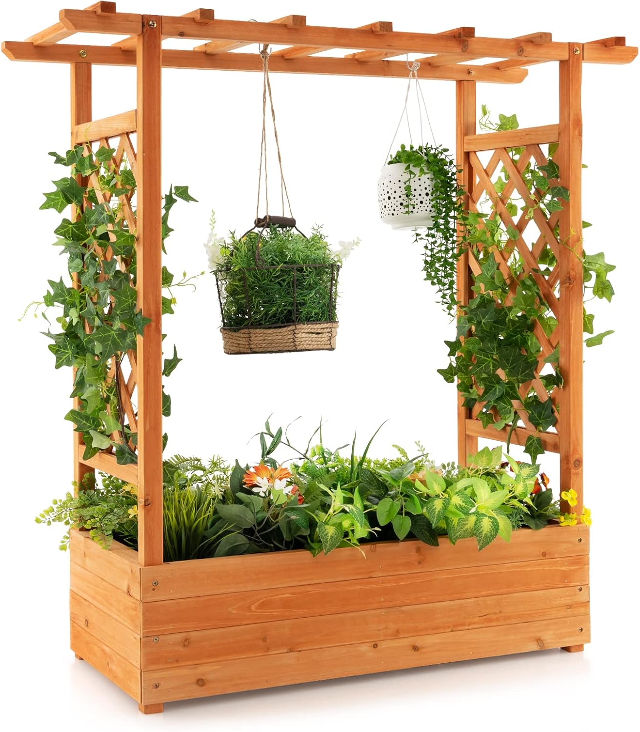 Ahşap Yükseltilmiş Bahçe Yatağ - Raised Garden Bed incelemesi ve fiyatı