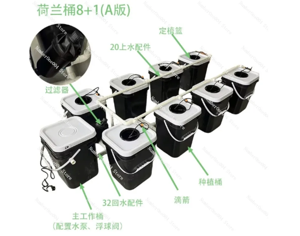 RDWC Ev Balkonu Hidroponik Yet - Hydroponic Kit incelemesi ve fiyatı