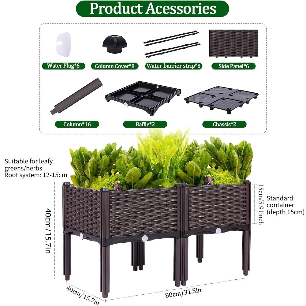 Yüksek Bahçe Yatağı, Kendiliği - Raised Garden Bed incelemesi ve fiyatı